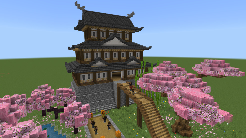 誰でも日本のお城が建築できるようになる！マイクラ建築講座
